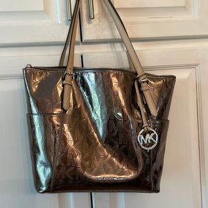 Michael Kors metallic bag